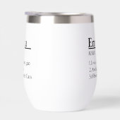 名パーソナライズされた前定義（黒） (右面)