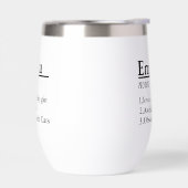 名パーソナライズされた前定義（黒） (左面)