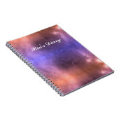 名パーソナライズされた前帳 ノートブック (右側)