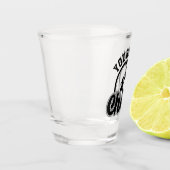 名パーソナライズされた前応援チーム大学チアリーダー ショットグラス (左)