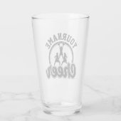 名パーソナライズされた前応援チーム大学チアリーダー タンブラーグラス (裏面)