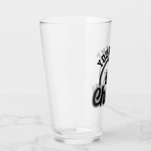 名パーソナライズされた前応援チーム大学チアリーダー タンブラーグラス (右)