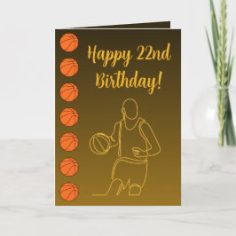 名パーソナライズされた前気持ちスポーツテーマバスケットボール カード