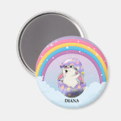 名パーソナライズされた前磁石 マグネット (正面/裏面)