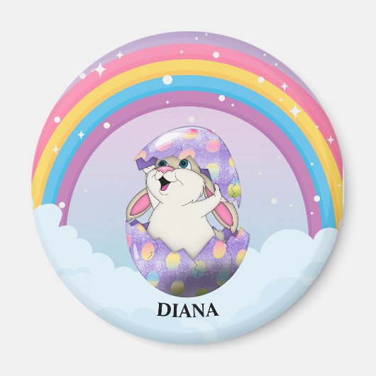 名パーソナライズされた前磁石 マグネット (正面)