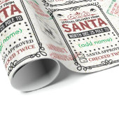 名パーソナライズされた前表現配信1ラッピング紙 ラッピングペーパー (ロールコーナー)