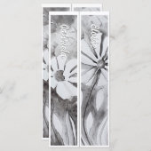 名パーソナライズされた前2つお洒落のブックマーク (正面/裏面)