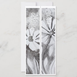 名パーソナライズされた前2つお洒落のブックマーク