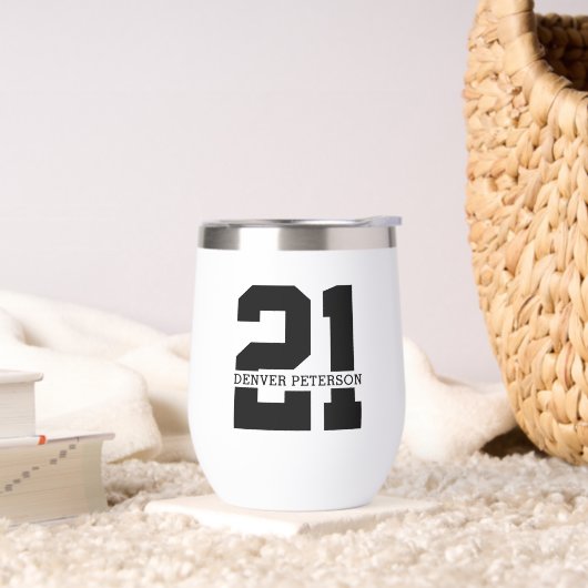 名パーソナライズされた前21歳の誕生日モダン (リビング)