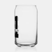 名パーソナライズされた前21歳の誕生日モダン ガラス缶 (左)