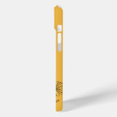 名パーソナライズされた前4月デイジー誕生花 Case-Mate iPhoneケース (裏面 / 左)