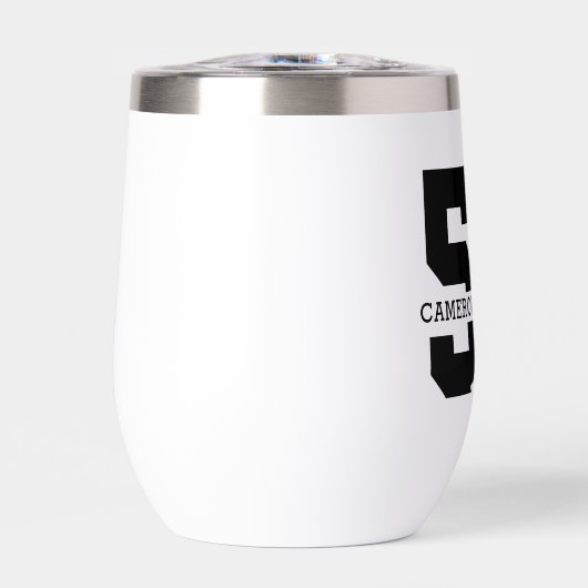 名パーソナライズされた前50誕生日モダン (正面)