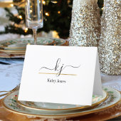 名パーソナライズされた前 |のデスクから サンキューカード