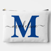 名パーソナライズされた前 アクセサリーポーチ (正面)