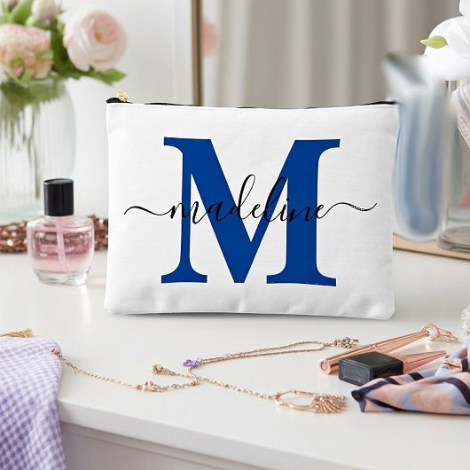 名パーソナライズされた前 アクセサリーポーチ