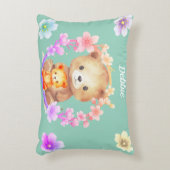 名パーソナライズされた前 アクセントクッション (正面(垂直))