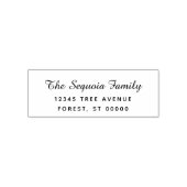 名パーソナライズされた前 セルフインキングスタンプ