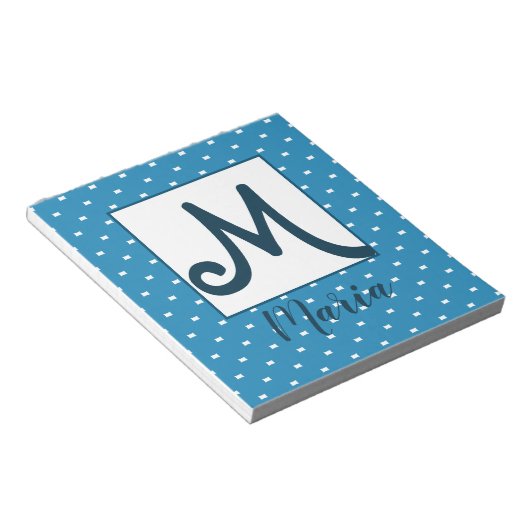 名パーソナライズされた前 ノートパッド (アングル)