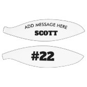 名パーソナライズされた前 バスケットボール (パネル)