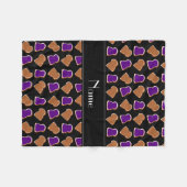 名パーソナライズされた前 フリースブランケット (正面(横))