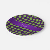 名パーソナライズされた前 ペーパープレート (アングル)