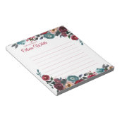 名パーソナライズされた前 |メモ帳から ノートパッド (アングル)