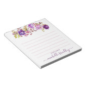 名パーソナライズされた前 |メモ帳から ノートパッド (アングル)