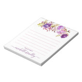 名パーソナライズされた前 |メモ帳から ノートパッド (回転)