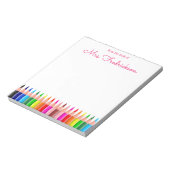 名パーソナライズされた前 |メモ帳から ノートパッド (回転)