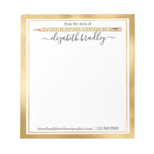 名パーソナライズされた前  メモ帳から ノートパッド