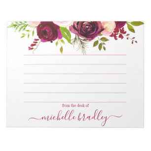 名パーソナライズされた前  メモ帳から ノートパッド