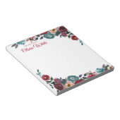 名パーソナライズされた前 |メモ帳から ノートパッド (アングル)