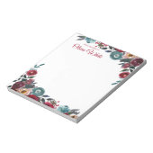 名パーソナライズされた前 |メモ帳から ノートパッド (回転)