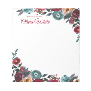 名パーソナライズされた前 メモ帳から ノートパッド