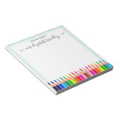 名パーソナライズされた前 |メモ帳から ノートパッド (アングル)