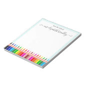 名パーソナライズされた前 |メモ帳から ノートパッド (回転)