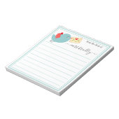 名パーソナライズされた前 |メモ帳から ノートパッド (回転)