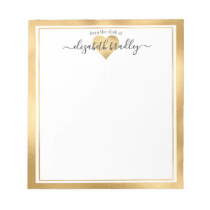 名パーソナライズされた前 メモ帳から ノートパッド