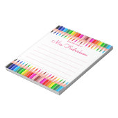 名パーソナライズされた前 |メモ帳から ノートパッド (回転)