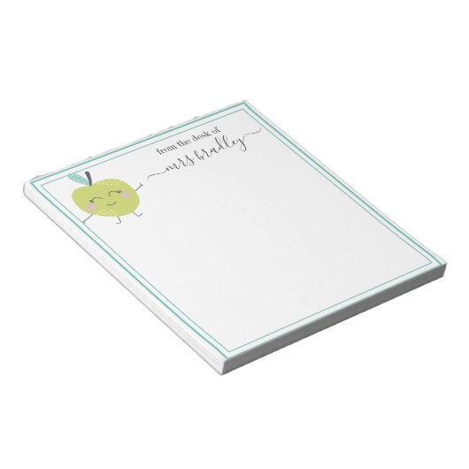 名パーソナライズされた前 |メモ帳から ノートパッド (アングル)