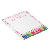 名パーソナライズされた前 |メモ帳から ノートパッド (アングル)