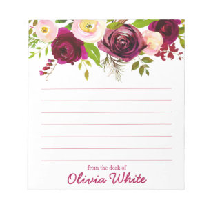 名パーソナライズされた前  メモ帳から ノートパッド