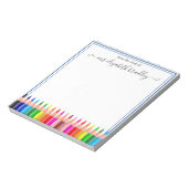 名パーソナライズされた前 |メモ帳から ノートパッド (回転)