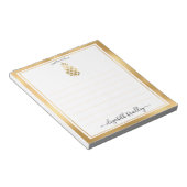 名パーソナライズされた前 |メモ帳から ノートパッド (アングル)