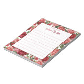 名パーソナライズされた前 |メモ帳から ノートパッド (回転)