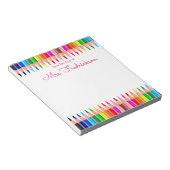 名パーソナライズされた前 |メモ帳から ノートパッド (アングル)