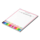 名パーソナライズされた前 |メモ帳から ノートパッド (回転)