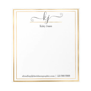 名パーソナライズされた前 メモ帳から ノートパッド