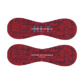 名パーソナライズされた前（モノグラム） 野球ボール (パネル)