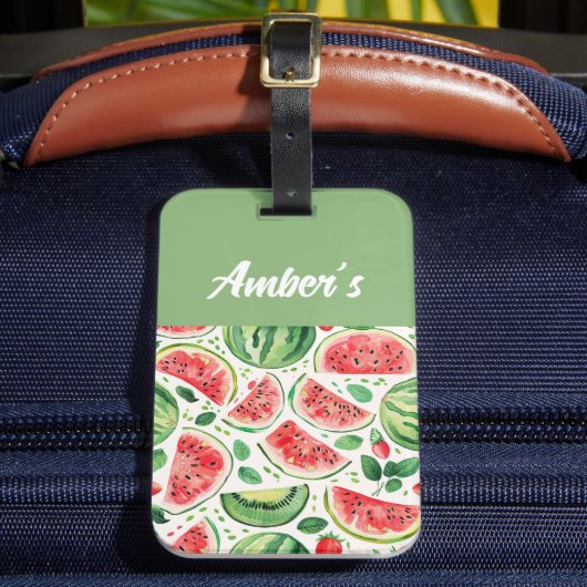 名パーソナライズされた前 ラゲッジタグ (正面インサイチュ2)